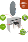 Luxu Makyaj Masası Şık Görünümlü