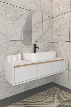 Ecas Modern Banyo Dolabı