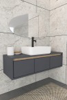 Ecas-2 Modern Banyo Dolabı