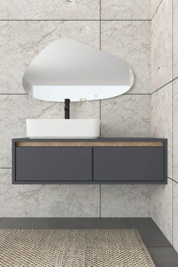 Ecas-3 Modern Banyo Dolabı