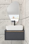 Ecas-6 Modern Banyo Dolabı