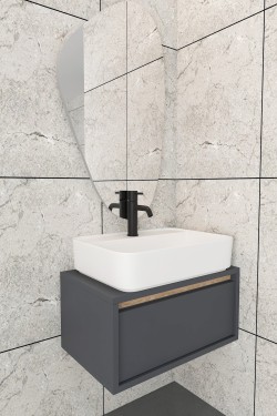 Ecas-6 Modern Banyo Dolabı